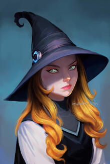 witch portrait witch portrait